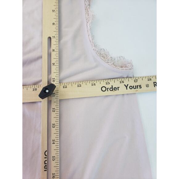 Banana Republic Pink Top sz S Lace Fairy Boho Cottagecore Whimsical Boho Neutral - Picture 7 of 10